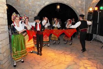 Korfiotanz auf der Hochzeitsfeier