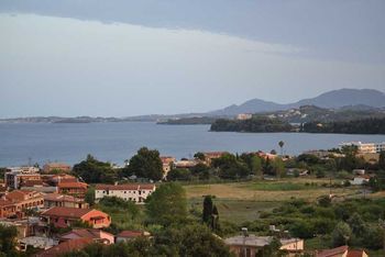 Die Aussicht von einem Teil des Dorfes Agios Markos